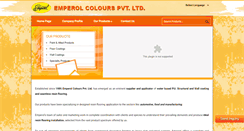Desktop Screenshot of emperolcolours.com
