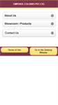 Mobile Screenshot of emperolcolours.com